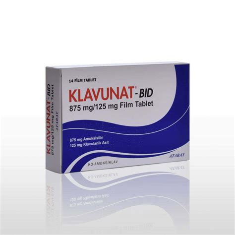 klavunat bıd 1000 mg ne için kullanılır